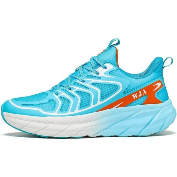 WJA Men's Walking Fashion Athletic Sneakers Comfort Working Gym Mesh Shoes. - Picture 2 of 7